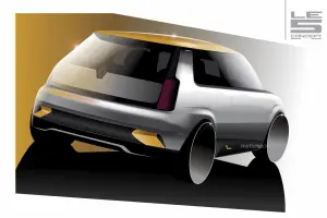 Renault 5 elettrica 2020 - Render