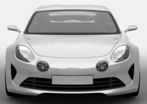 Renault Alpine concept - immagini brevetto - 1