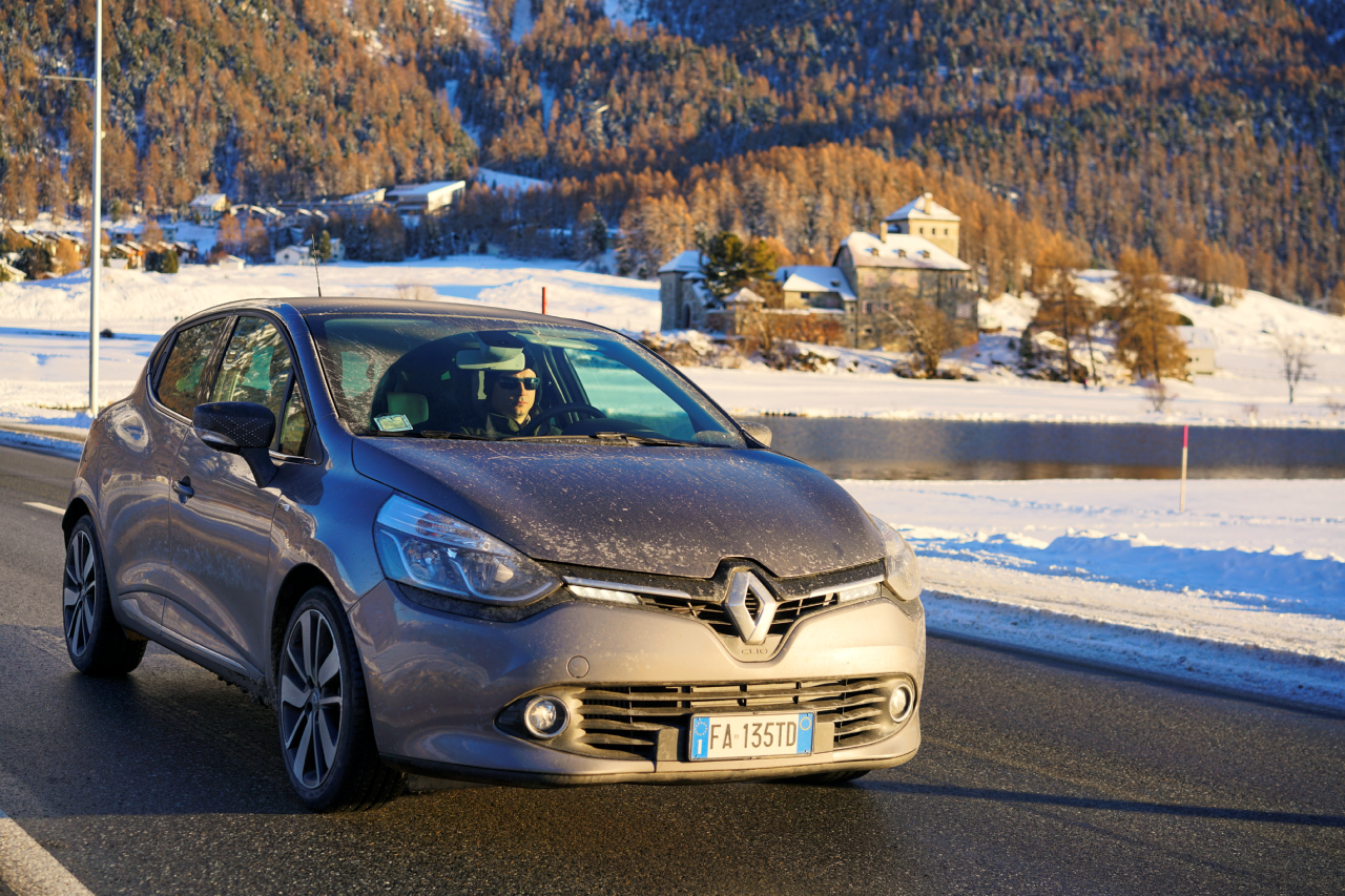 Renault Clio Duel prova su strada 2016