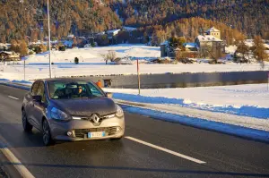 Renault Clio Duel prova su strada 2016