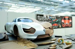 Renault DeZir, la costruzione