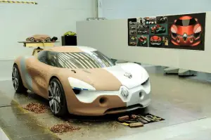 Renault DeZir, la costruzione