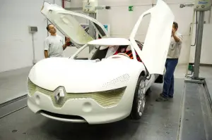 Renault DeZir, la costruzione