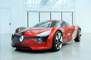 Renault DeZir, la costruzione