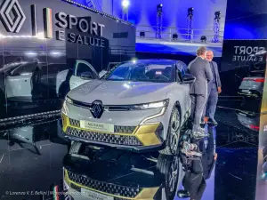 Renault Megane E-Tech Electric - Anteprima nazionale al Foro Italico