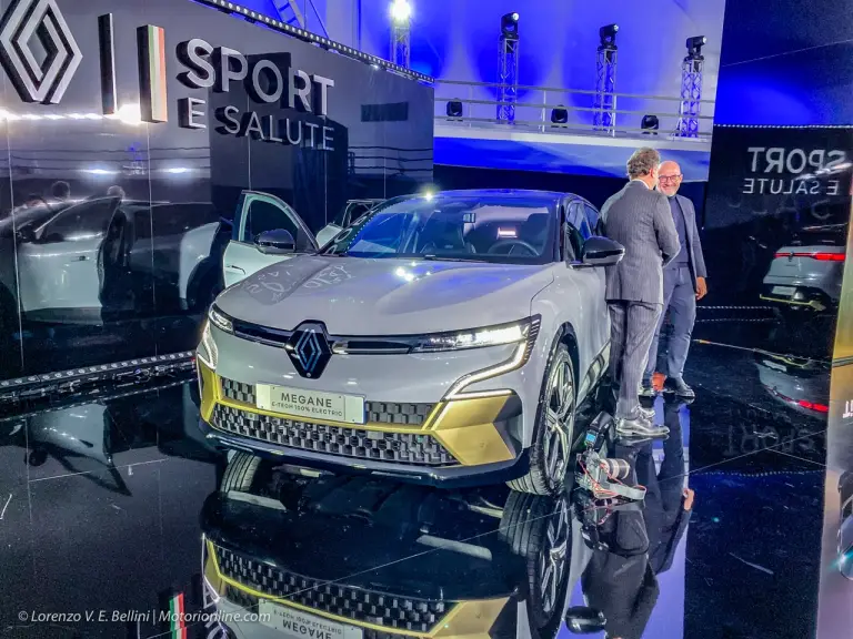 Renault Megane E-Tech Electric - Anteprima nazionale al Foro Italico - 7