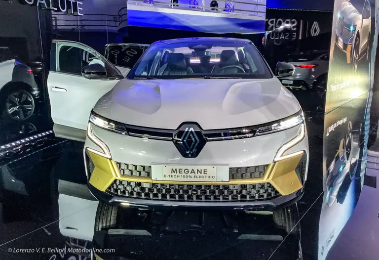 Renault Megane E-Tech Electric - Anteprima nazionale al Foro Italico - 9