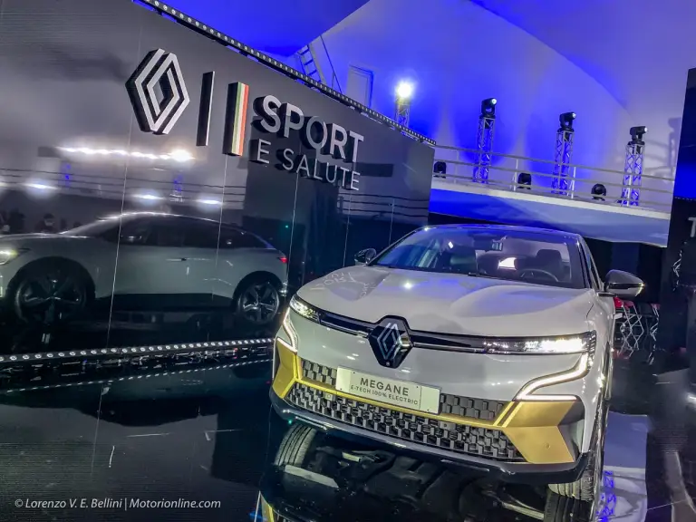 Renault Megane E-Tech Electric - Anteprima nazionale al Foro Italico - 22