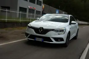 Renault Megane Grand Coupe' - prova su strada 2017