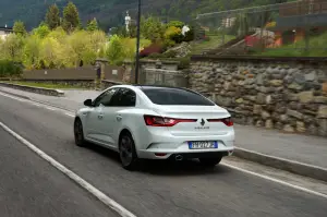 Renault Megane Grand Coupe' - prova su strada 2017