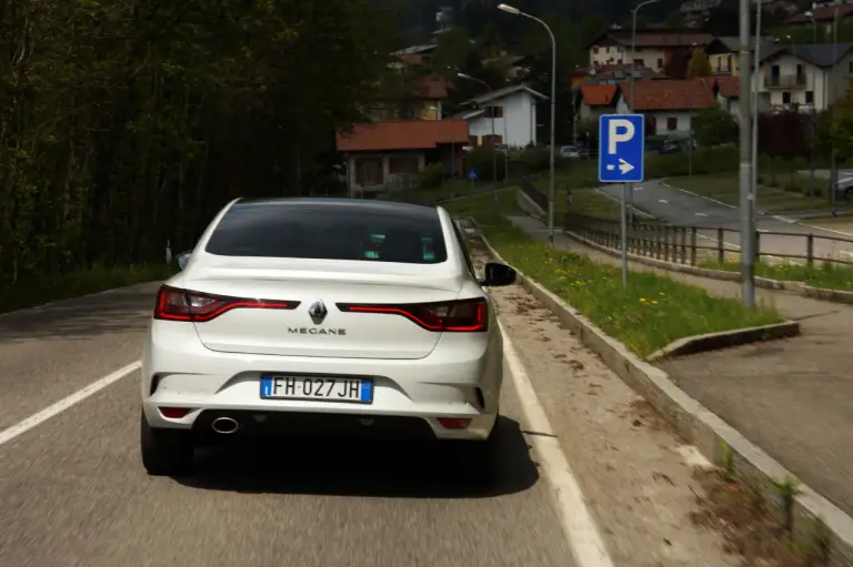 Renault Megane Grand Coupe' - prova su strada 2017 - 93