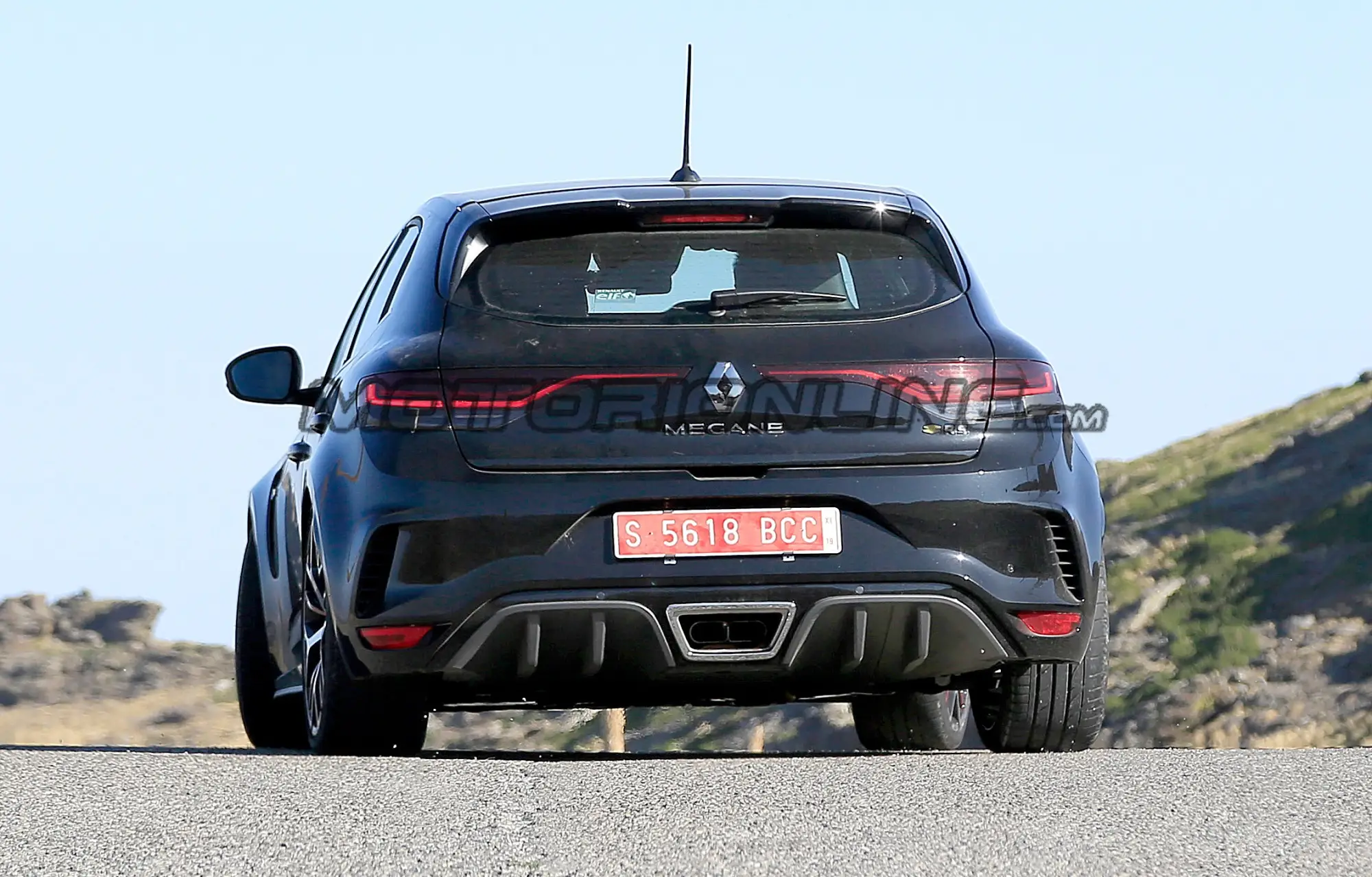 Renault Megane RS 2020 - Foto spia 05-09-2019 - 7