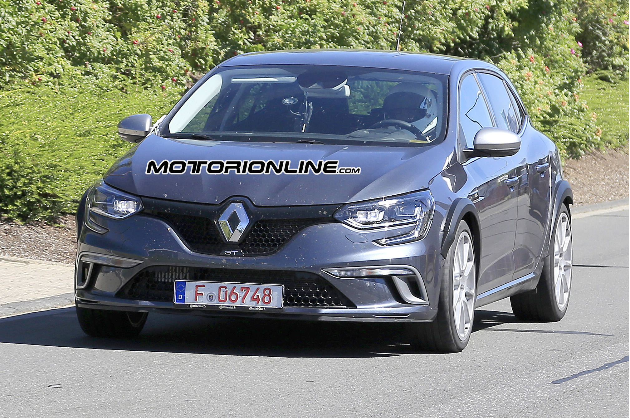Renault Megane RS foto spia 5 ottobre 2016