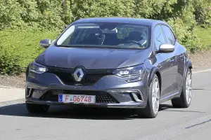 Renault Megane RS foto spia 5 settembre 2016