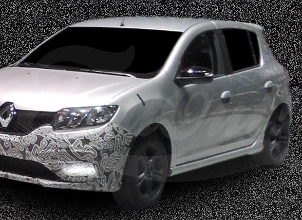 Renault Sandero RS - Foto spia 28-04-2015