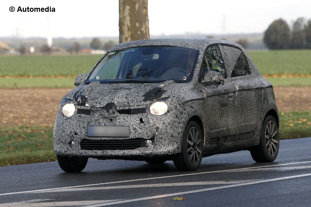 Renault Twingo 2015 - Foto spia 31-10-2013