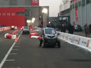 Renault Twizy - Prova su strada al Motor Show 2011
