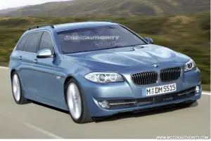 Rendering BMW Serie-5 Touring 2011 - 2