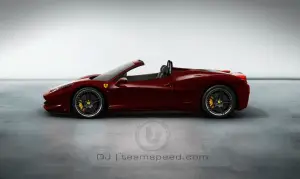 Rendering Ferrari 458 Italia Scuderia