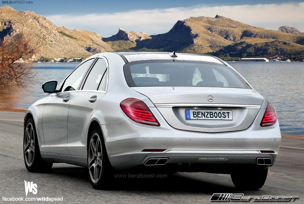 Rendering Mercedes Classe S 2013