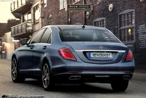 Rendering Mercedes Classe S 2013 - 2
