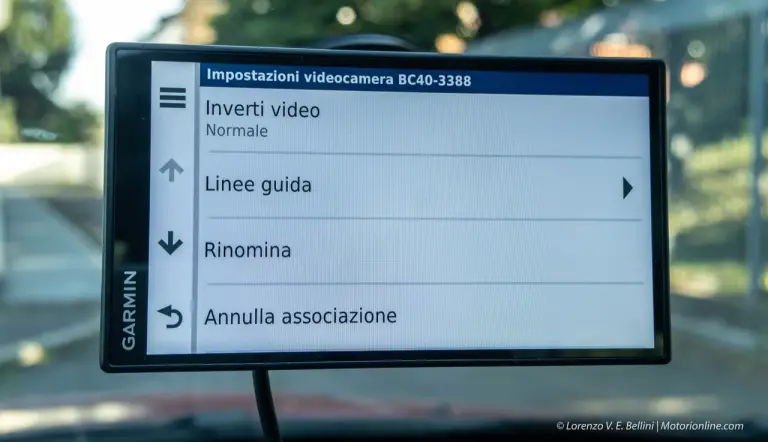 Retrocamera Garmin BC 40 - Recensione - 14