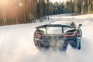 Rimac Nevera test invernali - Foto