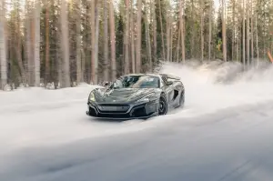 Rimac Nevera test invernali - Foto - 4