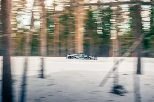 Rimac Nevera test invernali - Foto