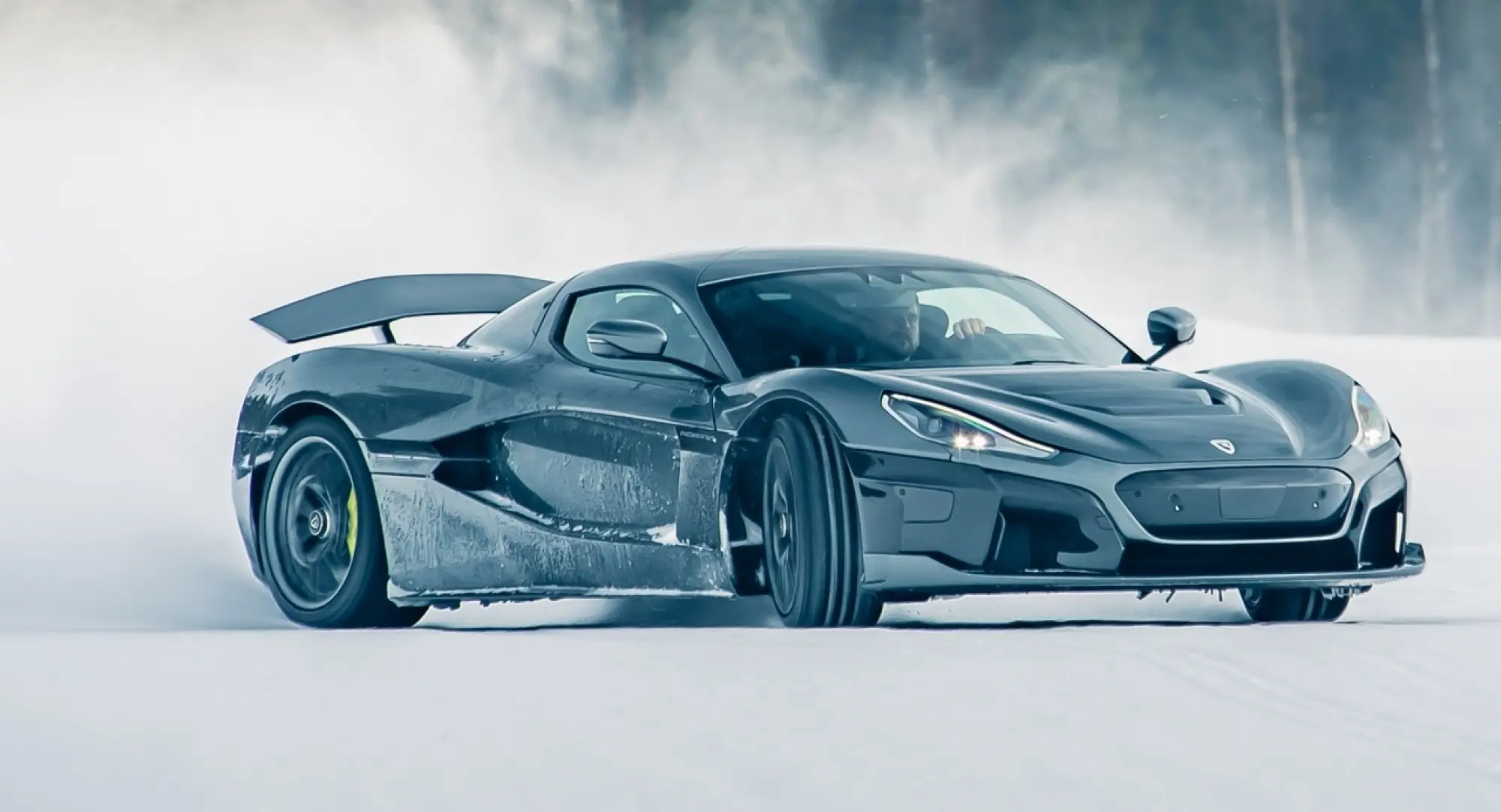 Rimac Nevera test invernali - Foto - 23