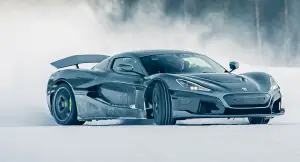 Rimac Nevera test invernali - Foto - 23