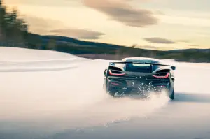 Rimac Nevera test invernali - Foto