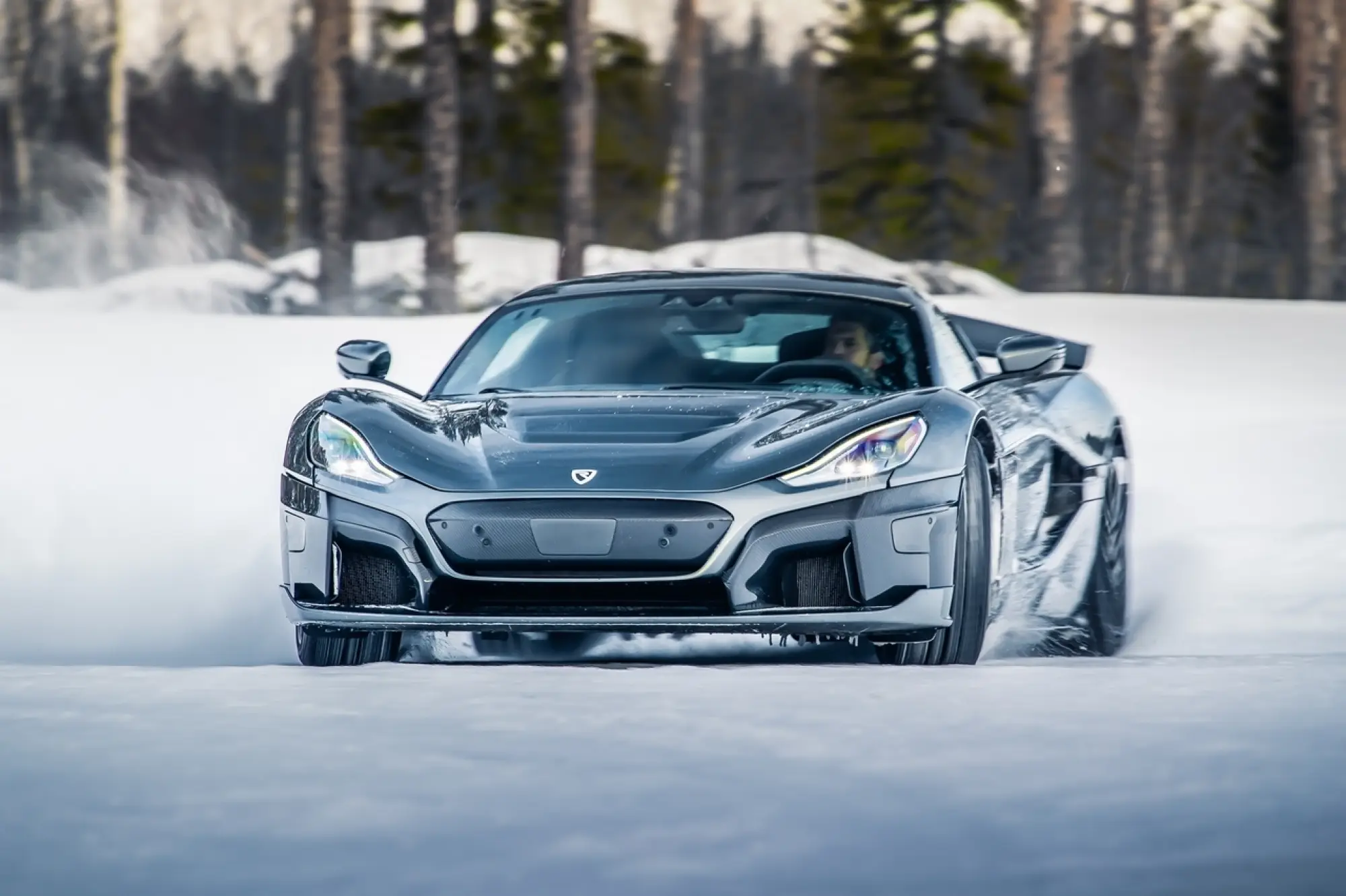 Rimac Nevera test invernali - Foto - 33