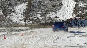 Roccaraso Snow Driving