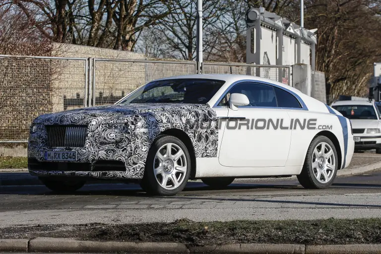 Rolls-Royce Wraith 2017 - Foto spia 05-02-2016 - 3