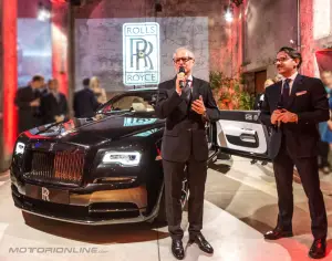 Rolls-Royce Wraith Black Badge - Serata di Gala a Milano