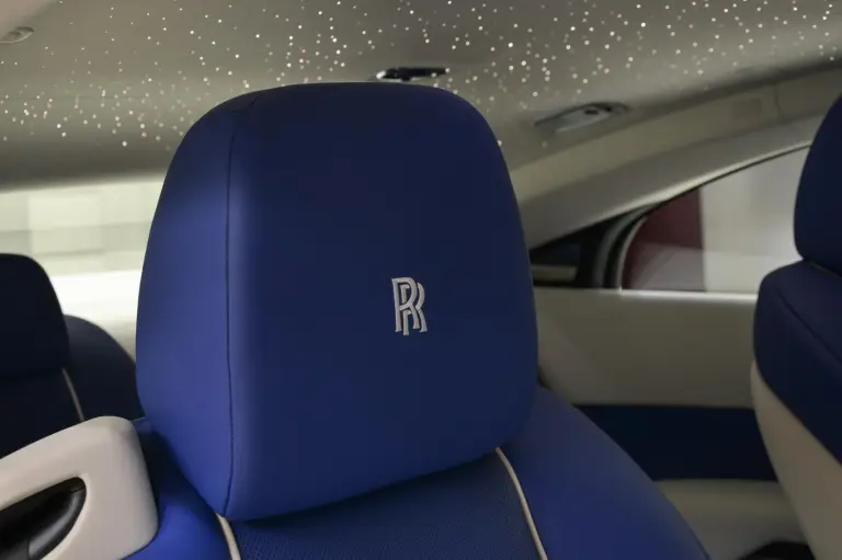 Rolls-Royce Wraith Cobalto Blue English White - 12
