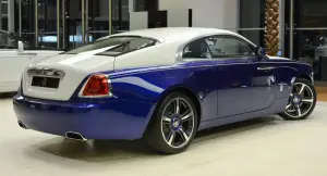 Rolls-Royce Wraith Cobalto Blue English White - 19