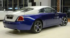 Rolls-Royce Wraith Cobalto Blue English White