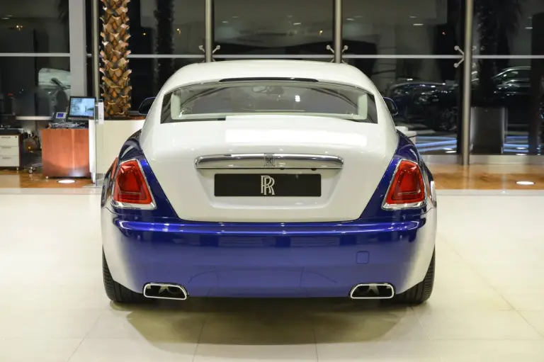 Rolls-Royce Wraith Cobalto Blue English White - 3