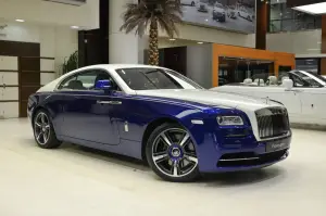 Rolls-Royce Wraith Cobalto Blue English White