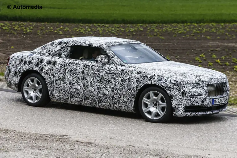 Rolls-Royce Wraith Drophead Coupe - Foto spia 19-05-2014 - 2