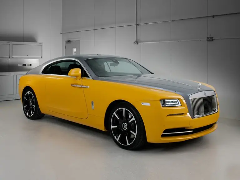 Rolls-Royce Wraith Golden Yellow - 3
