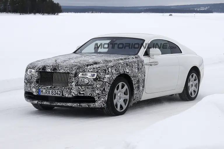 Rolls-Royce Wraith MY 2017 - Foto spia 05-04-2016 - 3