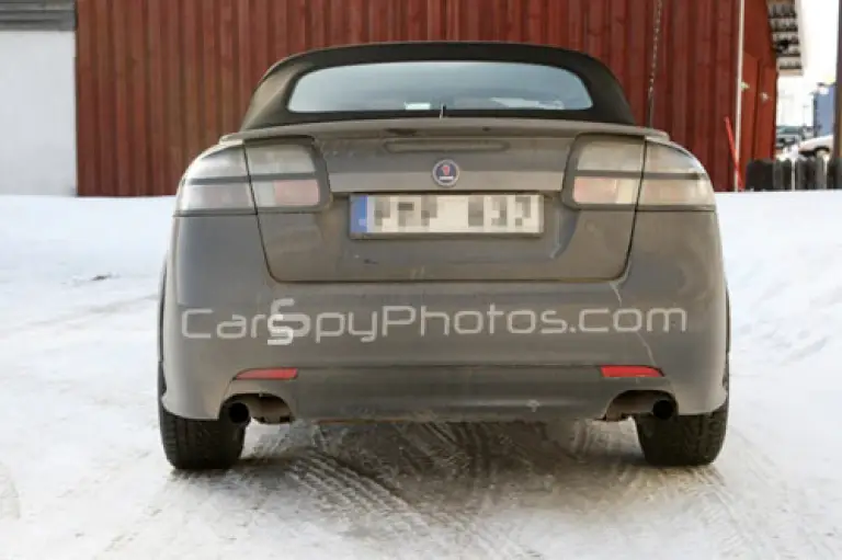 Saab 9-3 Cabriolet 2012 spy - 3