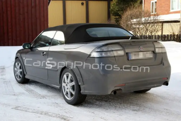 Saab 9-3 Cabriolet 2012 spy - 4