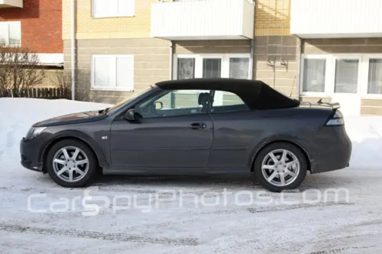 Saab 9-3 Cabriolet 2012 spy - 5