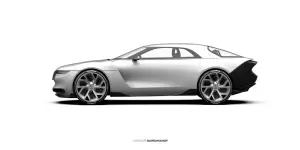 Saab GT Rendering