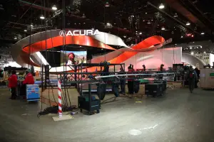 Salone di Detroit 2015 - Preparativi stand - 3