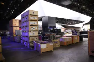 Salone di Detroit 2015 - Preparativi stand